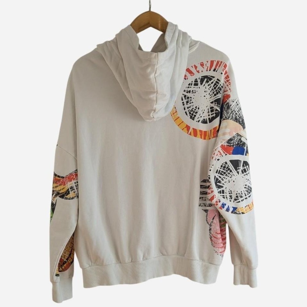 Desigual x M. Christian Lacroix Cubist Mickey Mouse Hoodie Medium - Picture 5 of 8